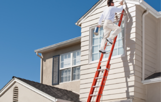 is it better to brush or spray exterior paint
